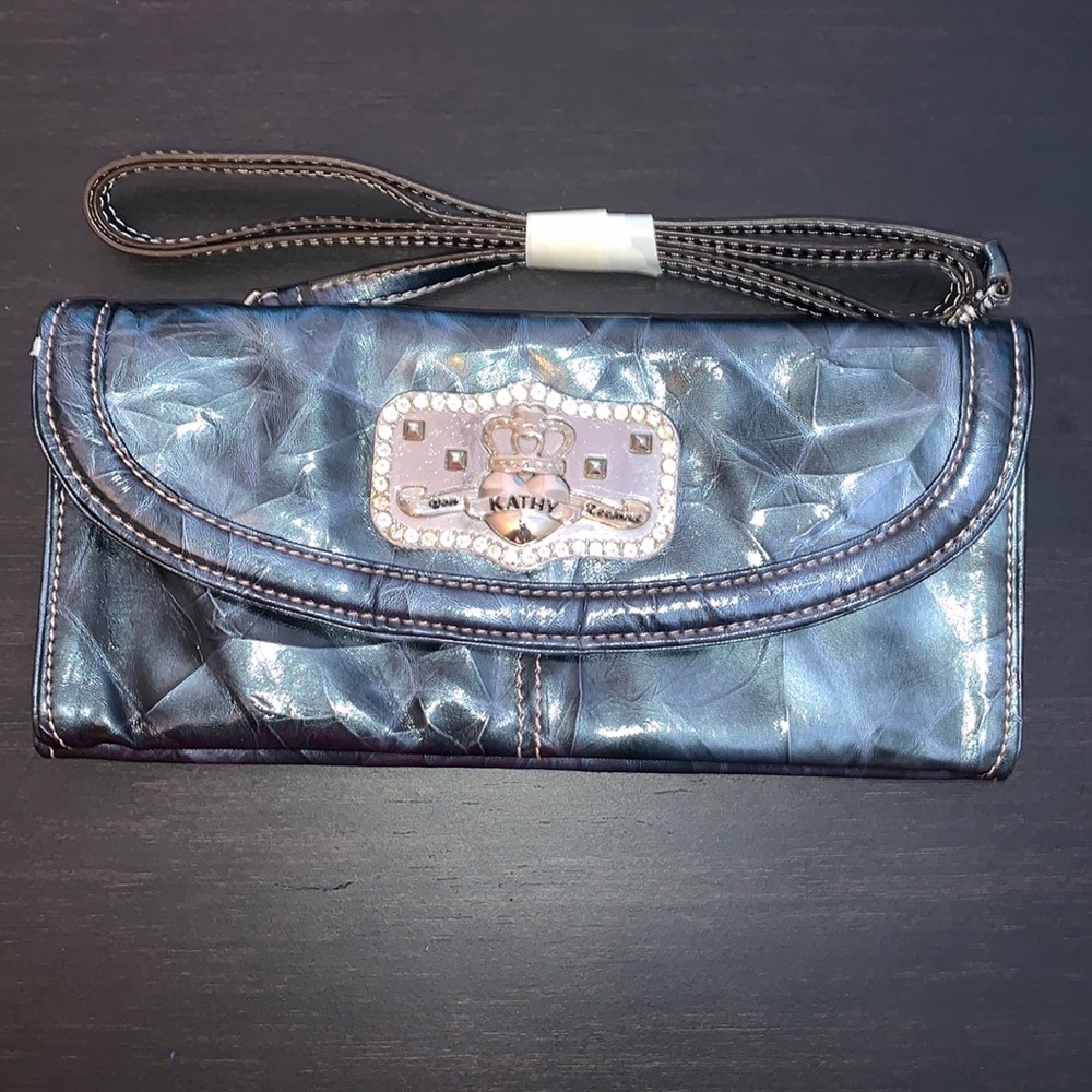 NWT Kathy Van Zeeland Faux Leather Crossbody